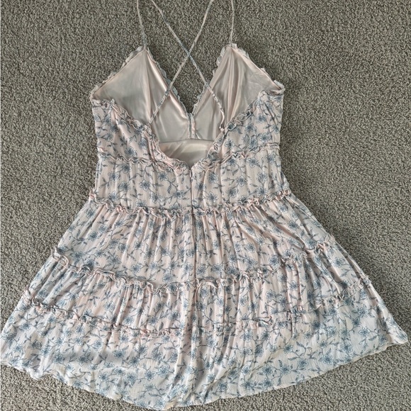 Love Tree | Floral Babydoll Fit and Flare Mini Dress | Size: L | NWOT - Picture 9 of 9